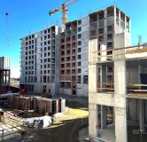 Ход строительства дома 20 в ЖК Курчатов -