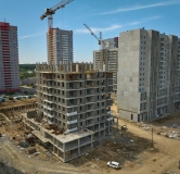 Ход строительства дома 11 в ЖК Манхэттен -