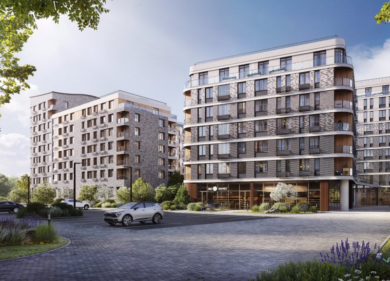 Дом 1 в ЖК Glorax Экосити (Урбан-квартал) - фото 1