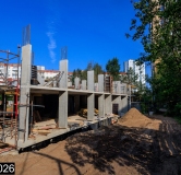 Ход строительства дома 21 в ЖК Альфа дом на Гастелло -