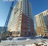 Ход строительства дома № 11 в ЖК Уют-Парк -