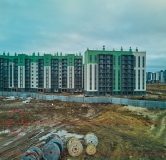 Ход строительства дома 7 в ЖК Шишкин -