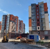 Ход строительства дома № 40У-2.2 в ЖК Вишневый сад -