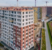 Ход строительства дома 33 в ЖК Новое Колпино -