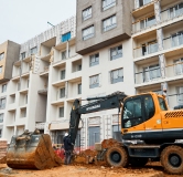 Ход строительства дома 4-1 в ЖК Лес -