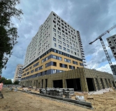 Ход строительства дома № 1.1 в ЖК Сахарный дол -