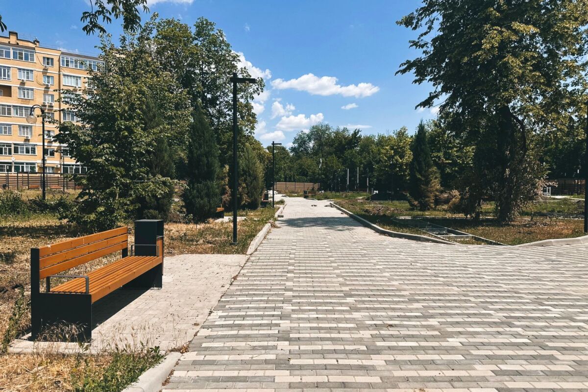 Осенью в Новочеркасске ожидается завершение благоустройства парка «Казачок» - фото 1