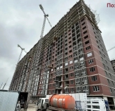 Ход строительства дома Позиция 2.1 в ЖК Октябрь парк -