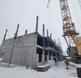 Ход строительства дома 47б, секция Б в ЖК Южный сити -