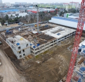 Ход строительства дома Литер 2 в ЖК Патрики -