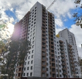 Ход строительства дома 1 в ЖК Крылья -