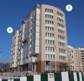 Ход строительства дома 3, секция 5,6 в ЖК Символ -