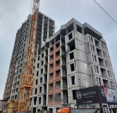 Ход строительства дома 11а в ЖК Ньютон -