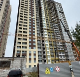 Ход строительства дома № 4 в ЖК Огни Автозавода -