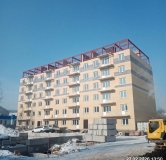 Ход строительства дома 12Б в ЖК По ул. Ванеева -