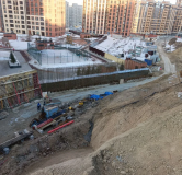 Ход строительства дома А в ЖК Платина -