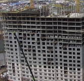 Ход строительства дома 6 в ЖК Западный Луч -