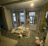 Ход строительства дома 1 в ЖК Тринити -