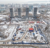 Ход строительства дома 3 в ЖК Чижи -