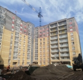 Ход строительства дома 13 в ЖК Радужный-2 -