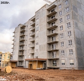 Ход строительства дома 9, 1 этап в ЖК Родные росы -