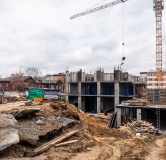 Ход строительства дома № 3 в ЖК Каскад на Менделеева -