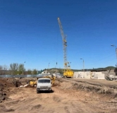 Ход строительства дома 83 в ЖД По пр-ту Ленина -