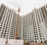 Ход строительства дома 1.3.1, секции А,Б,В в ЖК Новая Дема -