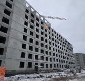 Ход строительства дома 3.8 в ЖК Краснополье -