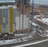 Ход строительства дома 94, секция 1 в ЖК Академ Риверсайд (ACADEM Riverside) -