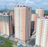 Ход строительства дома Литер 26 в ЖК Губернский -