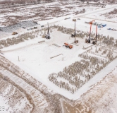 Ход строительства дома 1,2 в ЖК Прелесно -