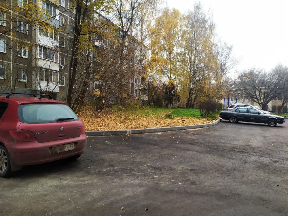 В Сормовском районе появились новые парковочные места