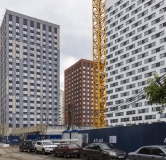 Ход строительства дома 1 в ЖК Атлас Ауро -