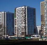 Ход строительства дома 17А-29 в ЖК Вивальди -