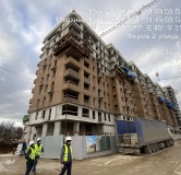 Ход строительства дома 2 в ЖК Фермаполис -