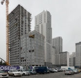 Ход строительства дома 1.3 в ЖК Парк Победы -