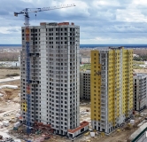 Ход строительства дома 4 в ЖК Корней -