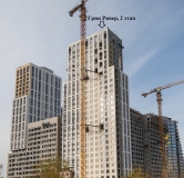 Ход строительства дома № 2 в ЖК Green River (Грин Ривер) -