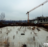 Ход строительства дома 2.4 в ЖК Рязанка Грин -