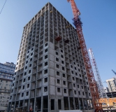 Ход строительства дома 10 в ЖК Яблоневые сады -