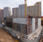 Ход строительства дома 1 в ЖК Район Солнечный -