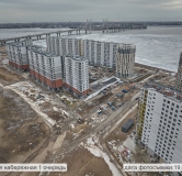 Ход строительства дома 13.2 в ЖК Морская набережная -