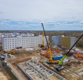 Ход строительства дома № 242 в ЖК Счастье -