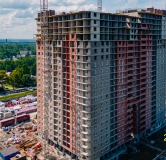 Ход строительства дома 39 в ЖК Живи! в Рыбацком -