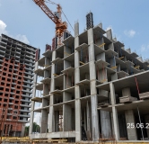 Ход строительства дома 1 в ЖК Scala City -