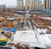 Ход строительства дома 4, корпус 5 в ЖК Страна.Прибрежная -