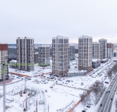 Ход строительства дома 12.1 в ЖК Изумрудный Бор -