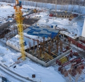 Ход строительства дома 1, секции 4-6 в ЖК Скандинавские кварталы -