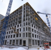 Ход строительства дома № 3 в ЖК Городские сады -